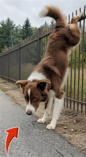 Dog caught in the yard fence, did anyone notice it? - DAILY NEWS