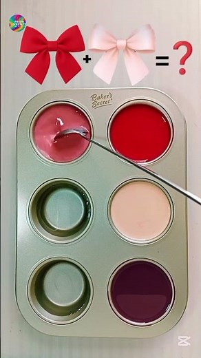 🎨 Mixing Scarlet Red, Flesh & Deep Plum | 3 Rich & Romantic Color Combinations! ✨