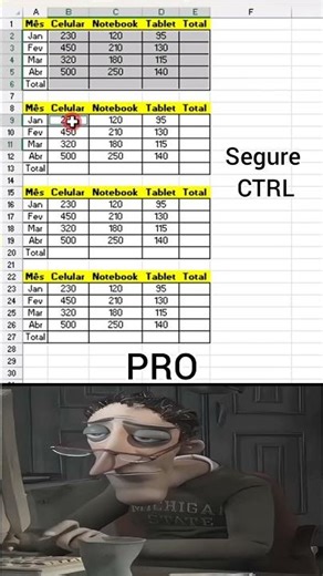 Você Conhece Esse Truque de Teclado no Excel? Pouca Gente Sabe!