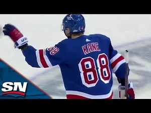 Rangers' Patrick Kane Unleashes Wicked Slapshot From The Point For Power-Play Goal