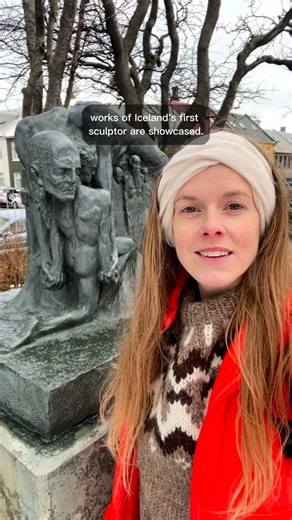 Explore Reykjavík’s top attraction: Hallgrímskirkja! ⛪ This stunning church, inspired by Iceland’s basalt columns, offers panoramic views from its tower and houses a massive 15-meter-tall organ. Bonus: Visit the nearby Einar Jónsson Sculpture Garden—free to enter! 🎨✨ | Guide to Iceland