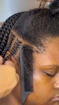 Braid With Me! Fulani Braids Tutorial #braids #tutorial