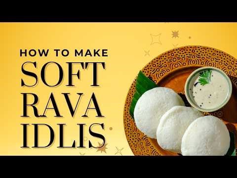 RAVA IDLI MAKING