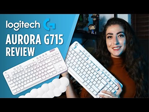 LogitechG Aurora G715 Keyboard Review | It's so... Cute?