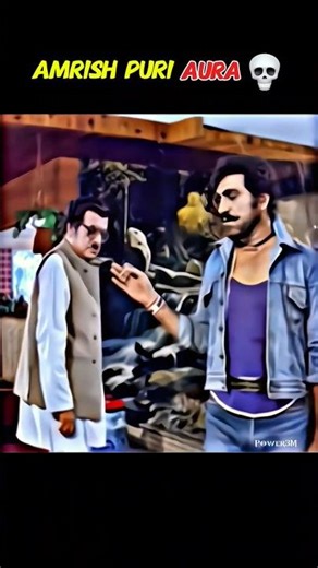 Amrish Puri Aura🔥| The Legendary Villian 💀| #shorts #shortsfeed