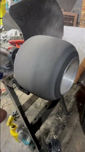 Dirty to Clean Tire #dirtracing #gokart #tire #tracktac #burrisracing