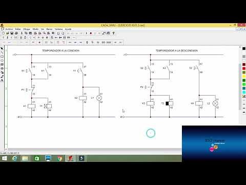 CONTROLES ELECTRICOS Y AUTOMATIZACION - temporizadores ejercicio 2 (CADE SIMU)