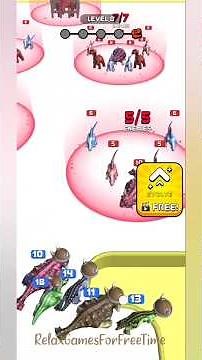 Dino Run: Dinosaur Runner Game - Bonus Level 8 gameplay arcade action running merge fight game