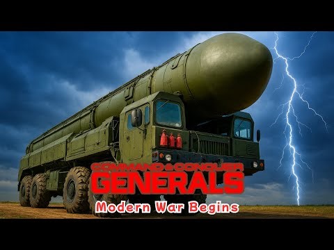C&C Generals Zero Hour The End Of Days Mod 2025 | Russian Army Nuclear Power & Modern Warfare