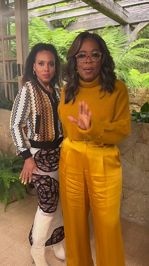 Tune in TONIGHT! I love you Oprah Winfrey ❤ 😂 #ThickerthanWater | Kerry Washington