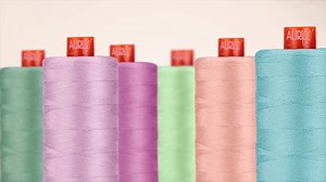Take a look at the latest thread collection in collaboration with Aurifil. | Sewing Quarter
