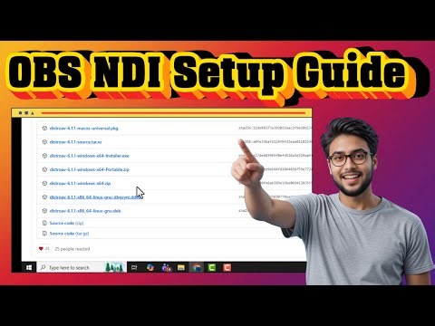 How To Install NDI Plugin on OBS | Stream Between Devices (2025)