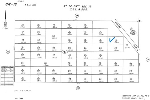 0 None, Blythe, CA 92225 - MLS SR26062127 - Coldwell Banker