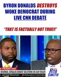 Byron Donalds destroys woke Democrat during live CNN debate | Rob Smith