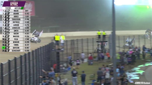 Anthony Macri will forever be known as King Anthony XLII. The Kings Royal might be an Ohio’s crown jewel of Sprint Car racing, but this year it belonged to the Pennsylvania Posse. “Posse-Posse” chants roared from grandstands as Macri rolled into Eldora Speedway Victory Lane on Saturday night. The Dillsburg, PA native had just finalized a masterful performance at “The Big E.” He led all 40 laps of the 42nd running of the Kings Royal on his way to racing royalty and $200,000 in riches. It was a ne
