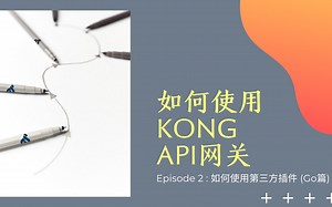 如何使用Kong的第三方插件（Go篇）