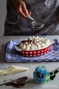 Tiramisu without coffee and eggs