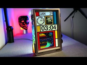 DIVOOM TIMES FRAME ⏰ CONNECTED PIXEL ART FRAME DESIGN & CUSTOMIZABLE