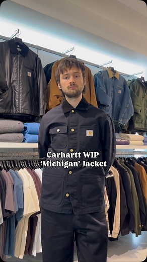 13K views · 942 reactions | Carhartt WIP ‘Michigan’ Jacket ✌ 20% OFF Orders Over £250 - Black Friday Week  FREE UK Shipping on orders over £75 BUY NOW, PAY LATER with Klarna . . . . . #CarharttWip #50thanniversary #portugueseflannel #waxlondon #frizmworks #uniworks #Jorts #menswear #streetwear #streetwearfashion #streetweardaily #ototd #womft #wdywt #outfitinspo #outfitoftheday #outfitinspiration #outfitsociety #basementapproved #hypebeast | The Forum | Facebook