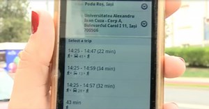 Informații despre circulația autobuzelor, direct pe smartphone
