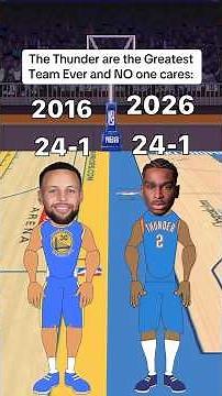 The Thunder are the Greatest Team Ever and NO ONE Cares: #nba
