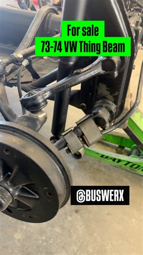 12 reactions · 13 shares | For sale complete beam for a 73-74 Vw Thing. Completely restored with zero miles. Comes with new front brakes, new shocks ...steering box not included $1500 pick up in San Luis Obispo. Can deliver within 200 miles $ #buswerx #vw #vwthing #vwparts #vintagevw #vwtrader | Bus Werx | Facebook