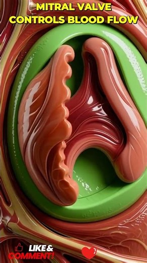 Mitral Valve Animation | Ultra Close-Up View 🫀 | 05