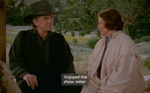 Not only were Johnny Cash and June Carter Cash married in real life, they also play love interests on #DrQuinnMedicineWoman. The couple became such good friends with Jane Seymour she named her son after Johnny. 📺 Watch Johnny Cash and June Carter Cash guest star on #DrQuinnMedicineWoman tomorrow at 1p ET on FETV! | FETV