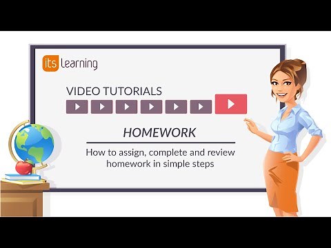 itslearning Tutorial: How to assign, complete and review homework in simple steps 2019