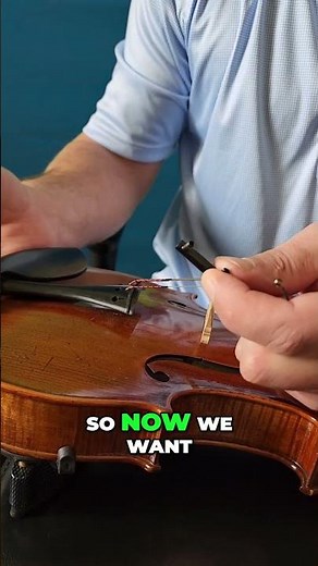 How To Install A Fine Tuner On a Violin #violinist #violin
