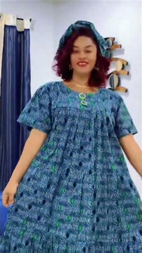 Cette robe longue africaine est un véritable cadeau pour vos yeux, Très Jolie Robe en Pagne Africain