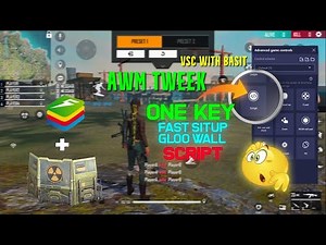 How to set AWM MACRO or SCRIPT in Free fire on PC or LAPTOPS | How to use macro setting in BlueStack