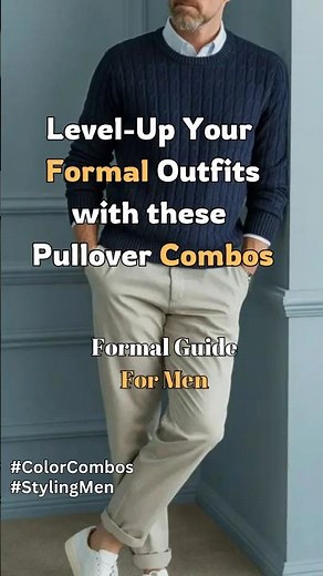 Level Up your Pullover Style #togup #styling #aesthetic #colorcombos #grwm #ytshorts #formalwear #yt