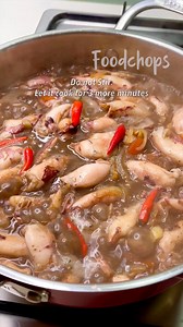 2.2K views · 12 reactions | Adobong pusit | Foodchops | Facebook