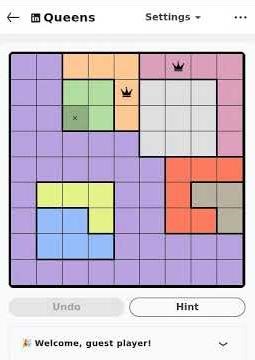 LinkedIn Queens Answer Today #606 #Queens