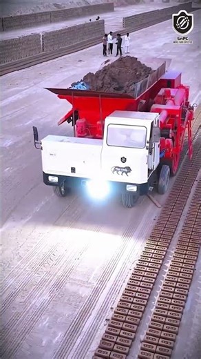 Power Behind Every Brick | SNPC Automatic Brick Making Machine | #brickmakingmachine