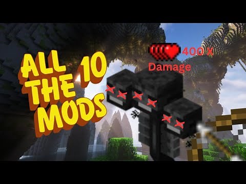 ATM10 Silent Gear Bow | 1 SHOT WITHERS