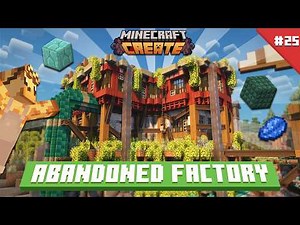 I Built a PRISMARINE AND LAPIS FACTORY in Minecraft Create Mod! [#25]