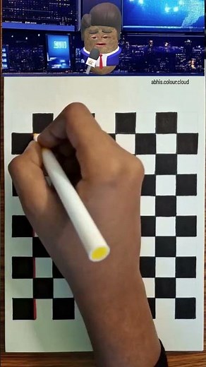 How to draw the glitch effect 🥔
