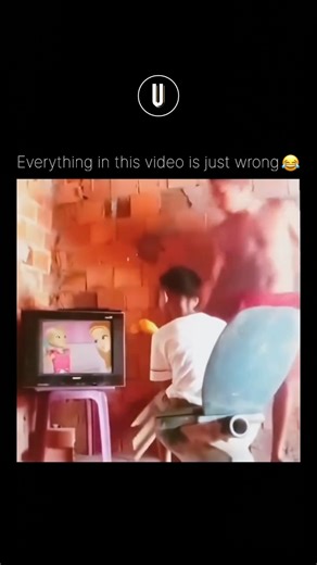 @unfolding.media | This viral video perfectly captures the "90s ritual" of hitting an old cathode-ray tube (CRT) television to fix a fuzzy picture or sound.... | Instagram