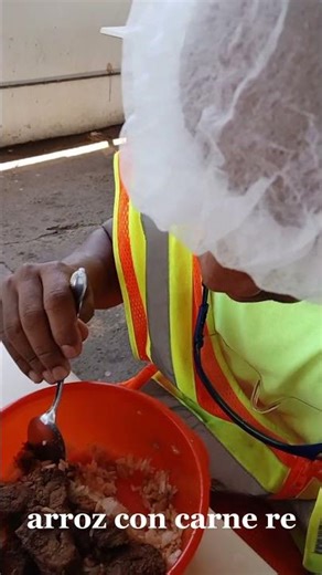arroz con carne de res