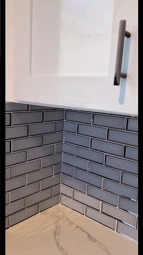 Installing Backsplash Tile for Kitchen