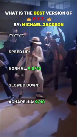 🤔Whats the best version of PYT by #michaeljackson