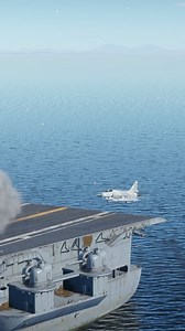 12K views · 7.7K reactions | Fighter Jet Nearly Misses Aircraft Carrier in Insane Landing! | Fixture gaming | Facebook