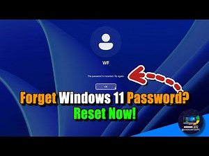 Reset Windows 11 Password WITHOUT USB or Software (No Tools Needed!)