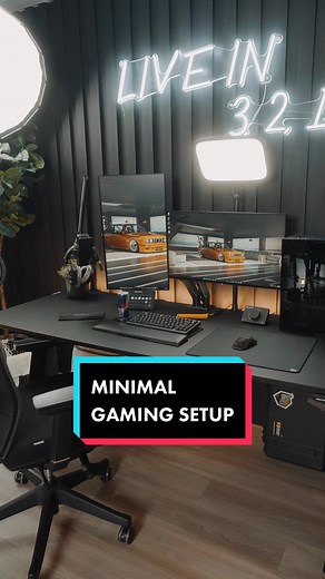 Minimal Gaming Desk Setup for Ultimate Gaming Experience!