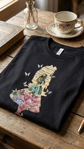 Alice In Wonderland Shirt💖 #aliceinwonderland #weareallmadhere #wonderland #movieshirt #alice