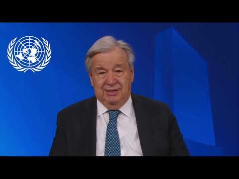 UN Secretary-General video message for the State of the Global Climate 2025 report