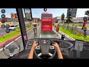 Long Way Bus Driver 🚍👨‍✈️ Bus Simulator : Ultimate Multiplayer! Bus Wheels Games Android