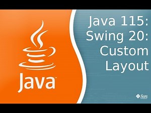 Урок по Java 115: Swing 20: Custom Layout